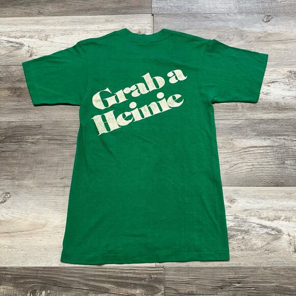 Heinekn Beer T-shirt Vintage 80s Savanah Georgia Graphic Single Stitch Mens S - Picture 5 of 8